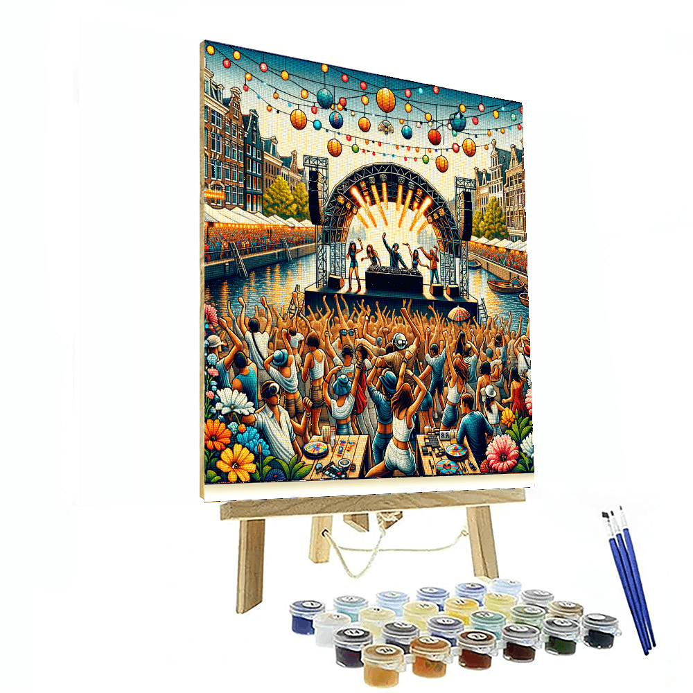 The Amsterdam Dance Event Paint By Numbers