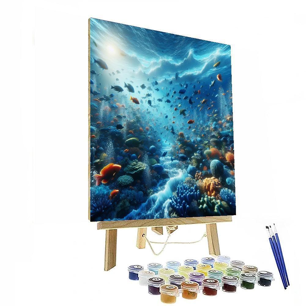 Aquatic Serenity Numbered Painting Kits