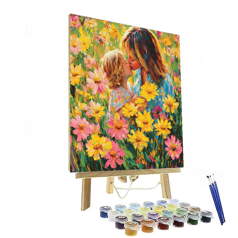 Spring's Gentle Kiss Numbered Painting Kits