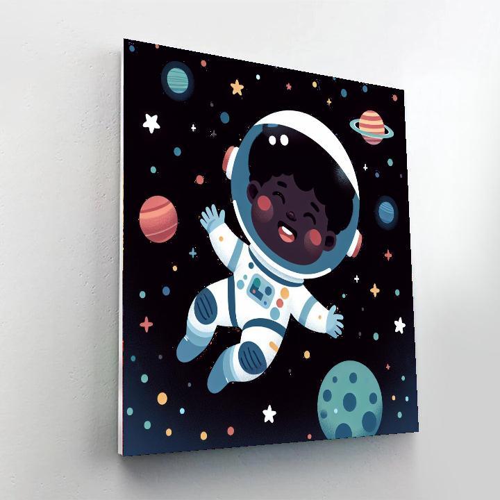 Space Astronaut Journey Paint By Numbers Kits