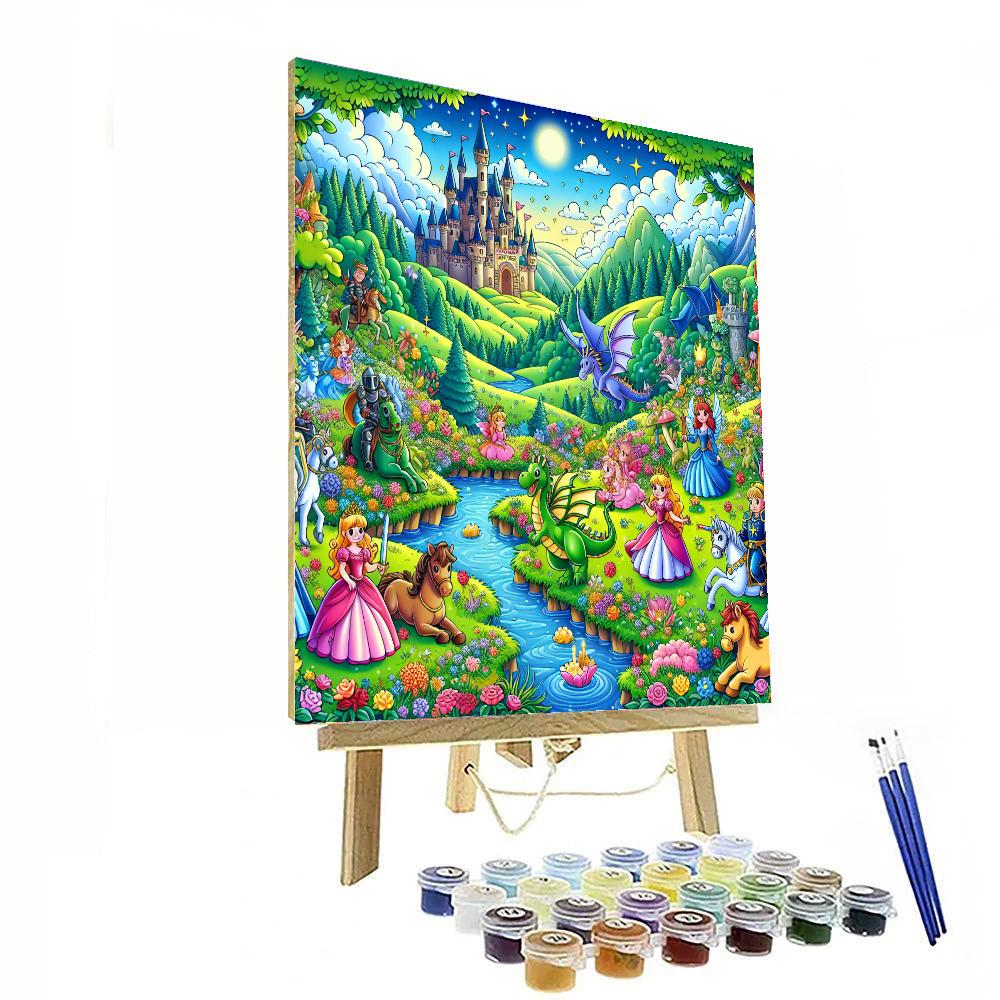 Magical Fairytale World Paint By Number