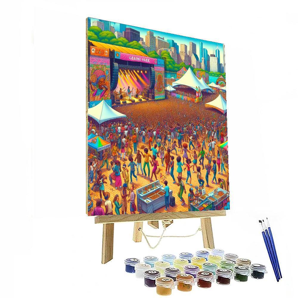 Lollapalooza - Chicago, Illinois, Usa Paint By Number