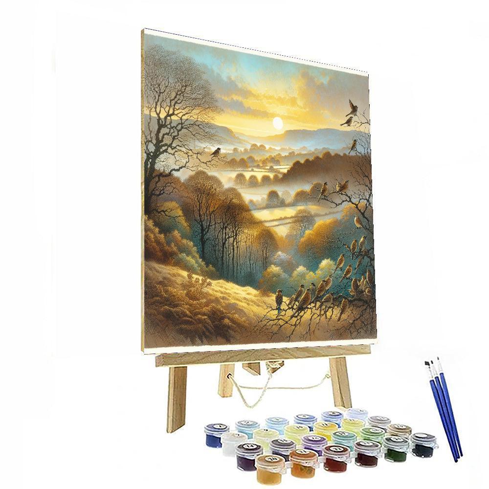 Birdsong Morning Bliss Painting By Numbers Kit