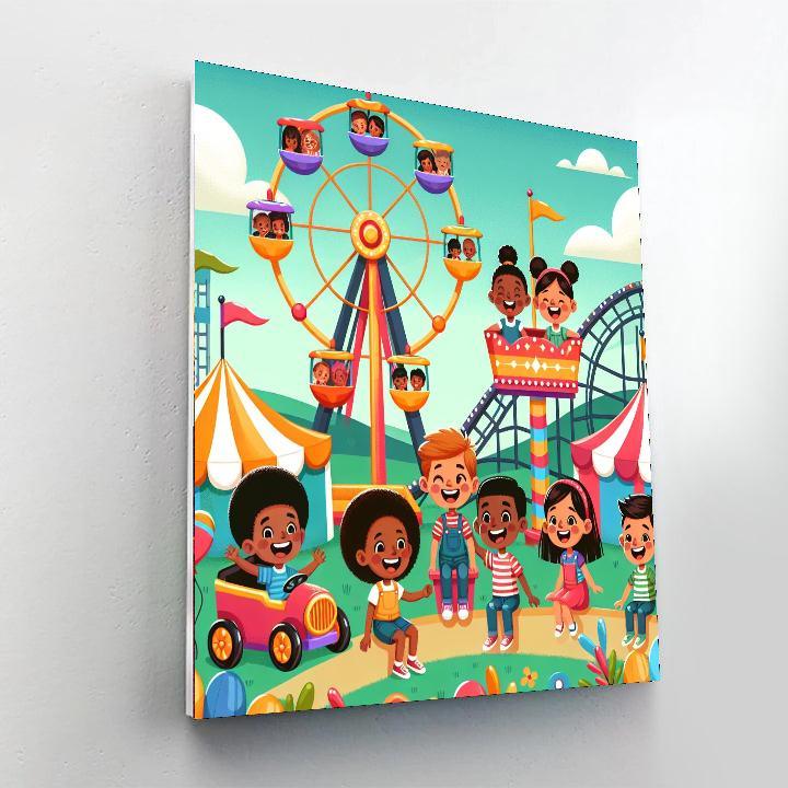 Fun Fair Number Painting