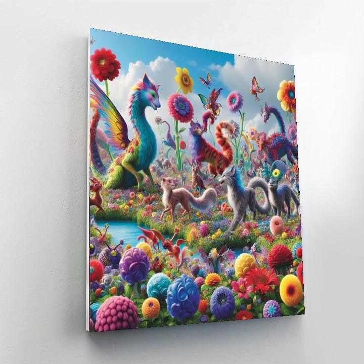 Whimsical Meadow Fantasy Paint By Numbers Kits