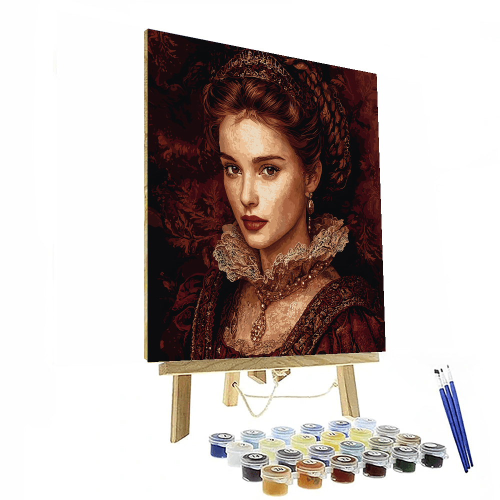 Da Vinci Inspired Renaissance Portrait of a Noble - DIY Painting By Numbers Kit