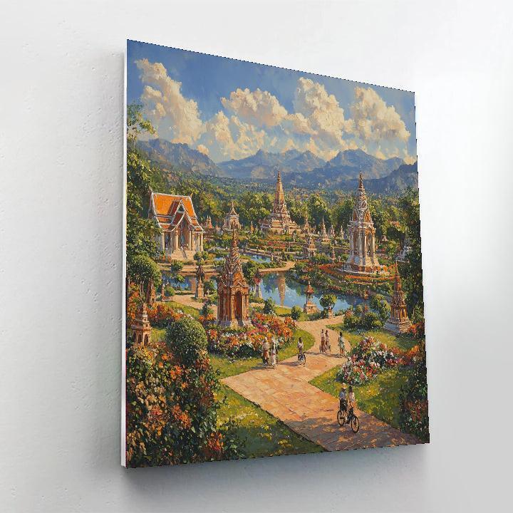 Ancient City - Samut Prakan Paint By Numbers