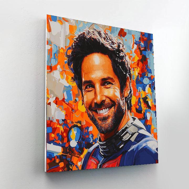 Paul Rudd: The Charm Of Ant-man Paint By Numbers Kits