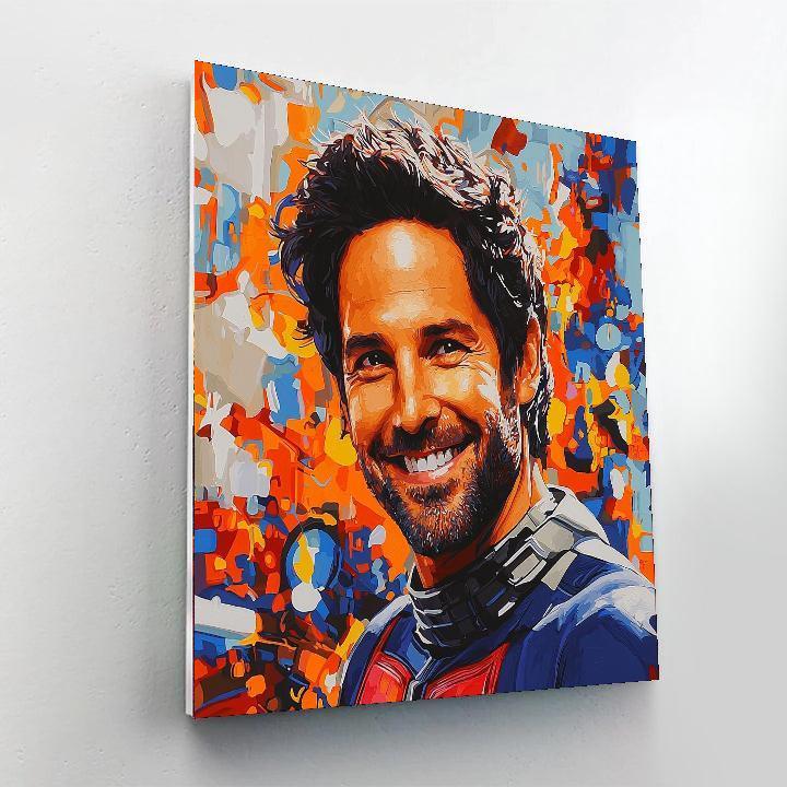 Paul Rudd: The Charm Of Ant-man Paint By Numbers Kits