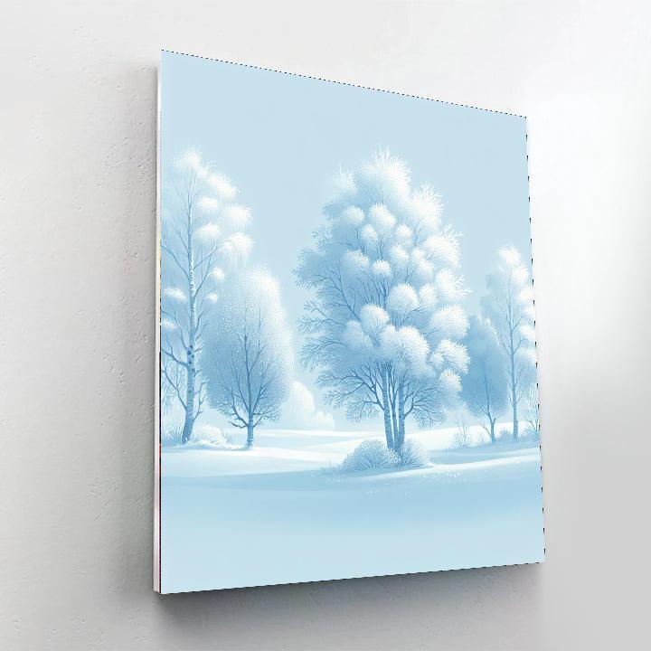 Frosty Tranquility Numbered Painting Kits