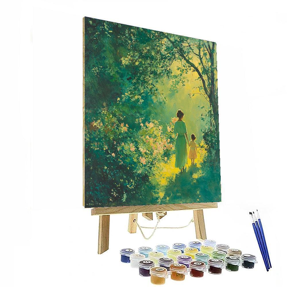 Cherished Garden Walk Paint By Number