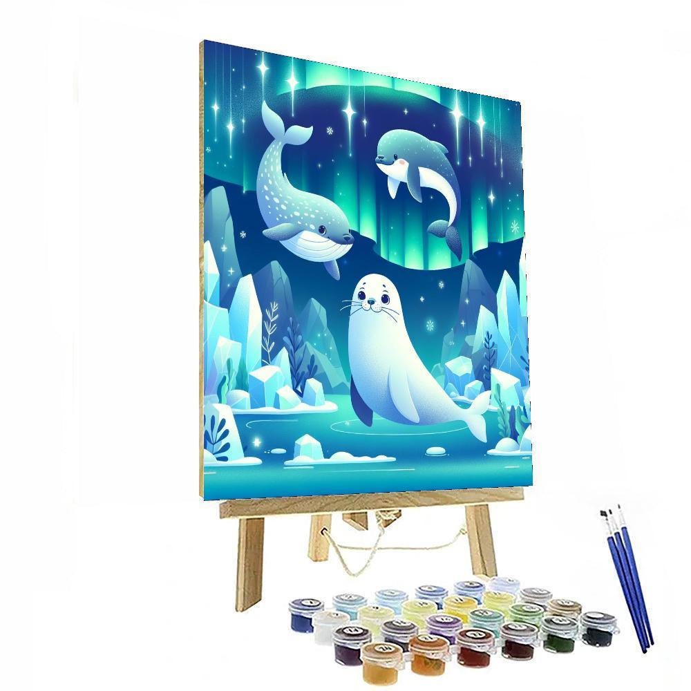 Polar Night Symphony Paint By Numbers