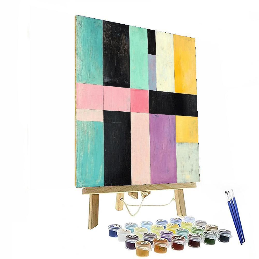 Kazimir Malevich Inspired Dimensions Of Reflection  Number Painting