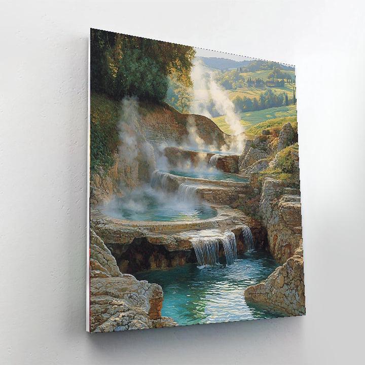 Terme Di Saturnia - Tuscany Paint By Color
