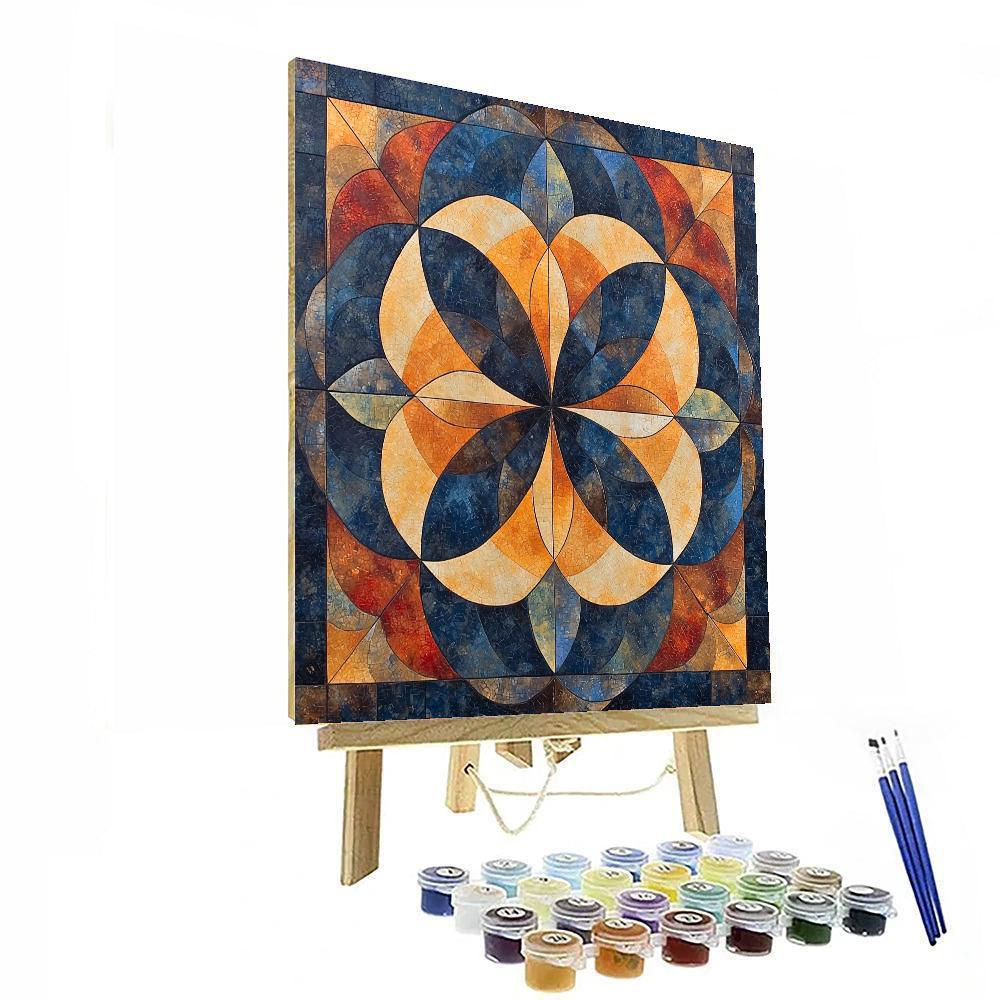 Paul Klee Inspired Balance In Patterns  Paint By Number