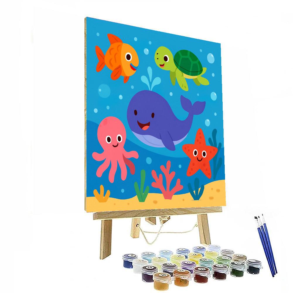 Creative Ocean Adventure Numbered Painting Kits