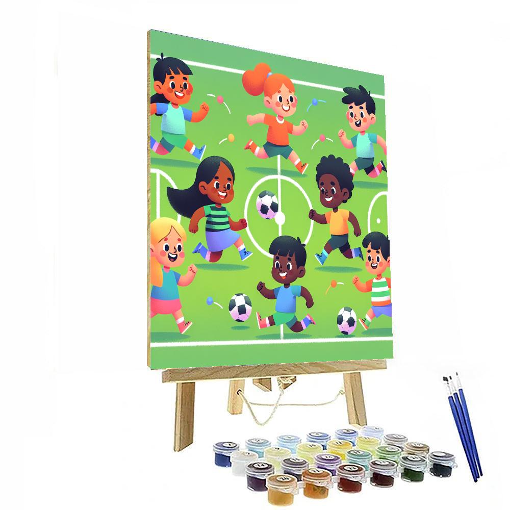 Sports All-stars Number Painting