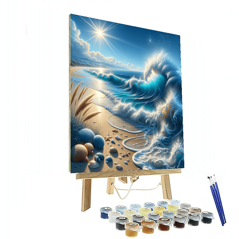 Ocean Waves Serenity - DIY Painting By Numbers Kit – Artistry Rack