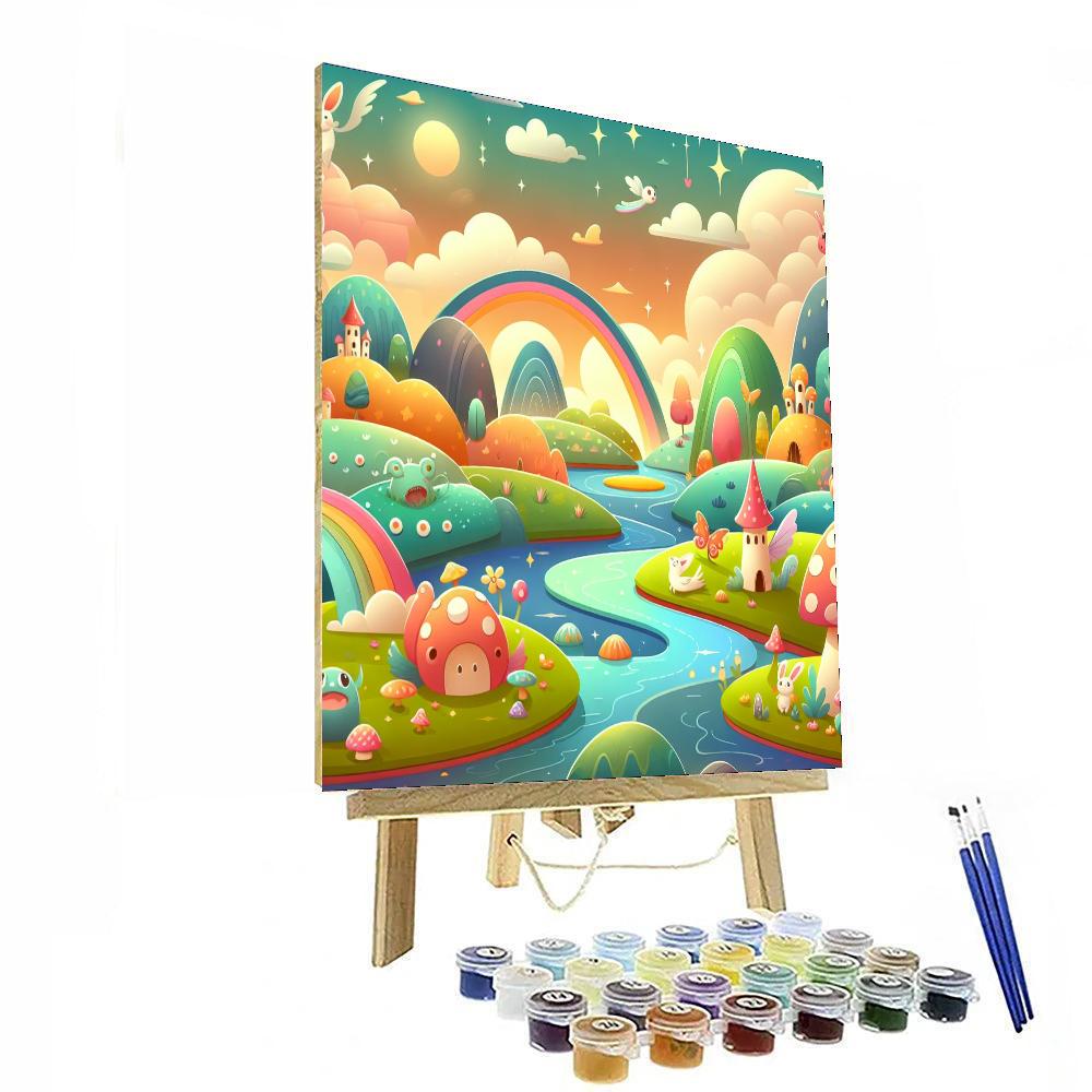 Enchanted Environments Paint By Numbers Art