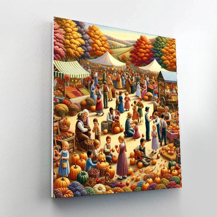 Harvest Festival - Canada Numbered Painting Kits