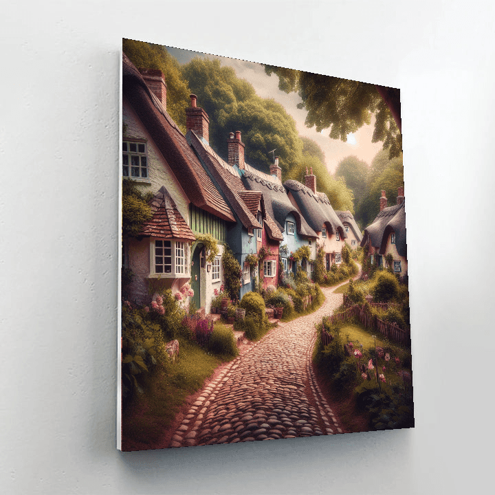 Fairytale Village Paint By Numbers Kits