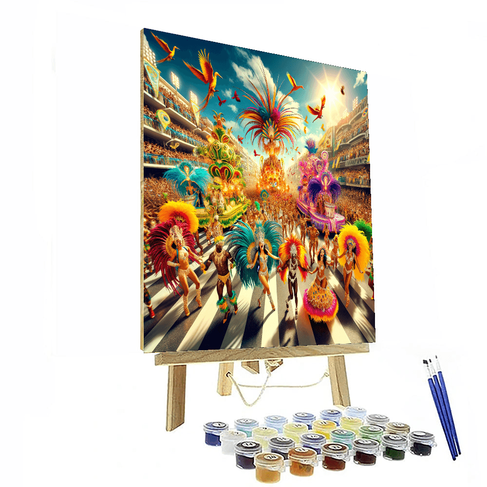 Karnaval - Rio De Janeiro, Brazil Paint By Numbers