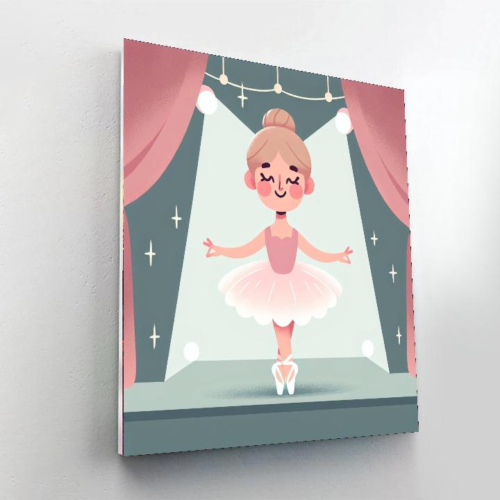 Ballet Dream Performance Painting By Numbers Kit