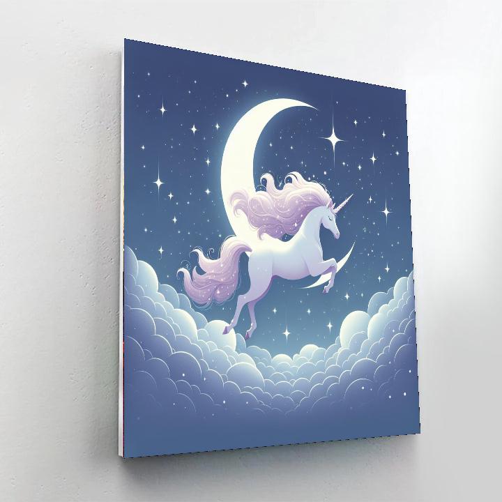 Sweet Dreams Unicorn Journey Painting Number Kit