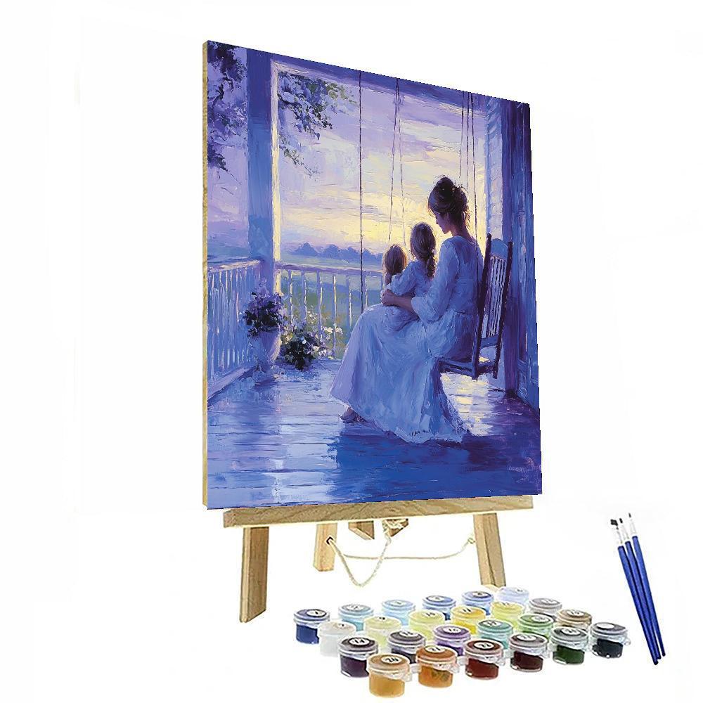 Twilight Conversations Painting Number Kit