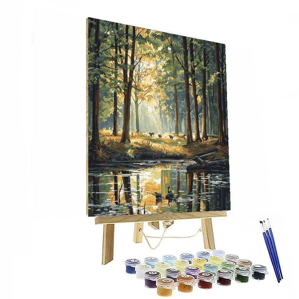 Nature’s Heartbeat Number Painting