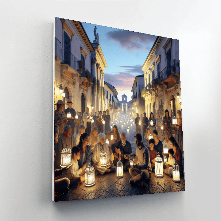 Festival Of The Dead - Italy Paint By Numbers Art