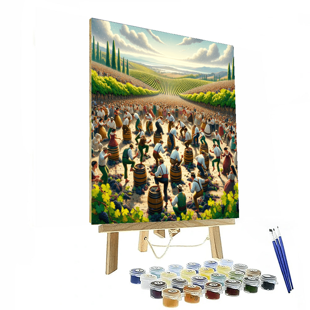 Rioja Wine Harvest Festival - Spain Paint By Number
