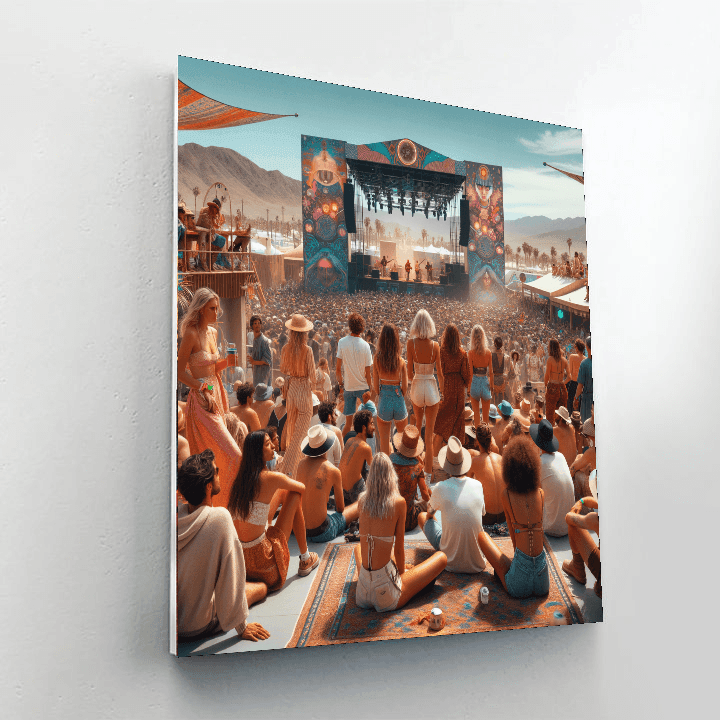 Coachella - California Paint By Numbers