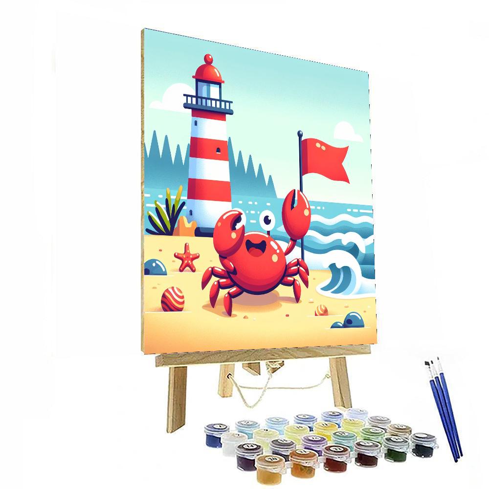 Seaside Escape Adventure Paint By Numbers Art