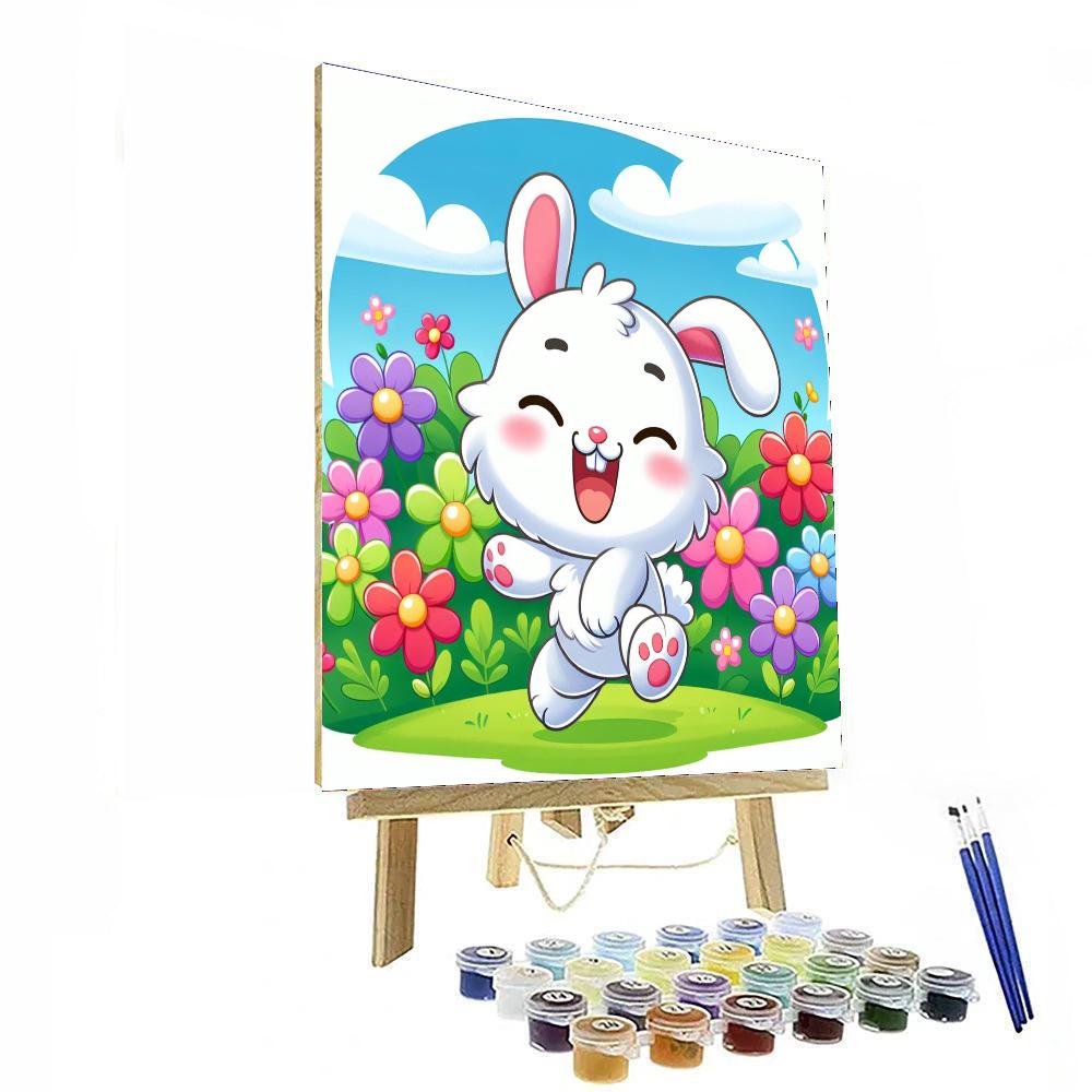 Joyful Bunny Paint By Number