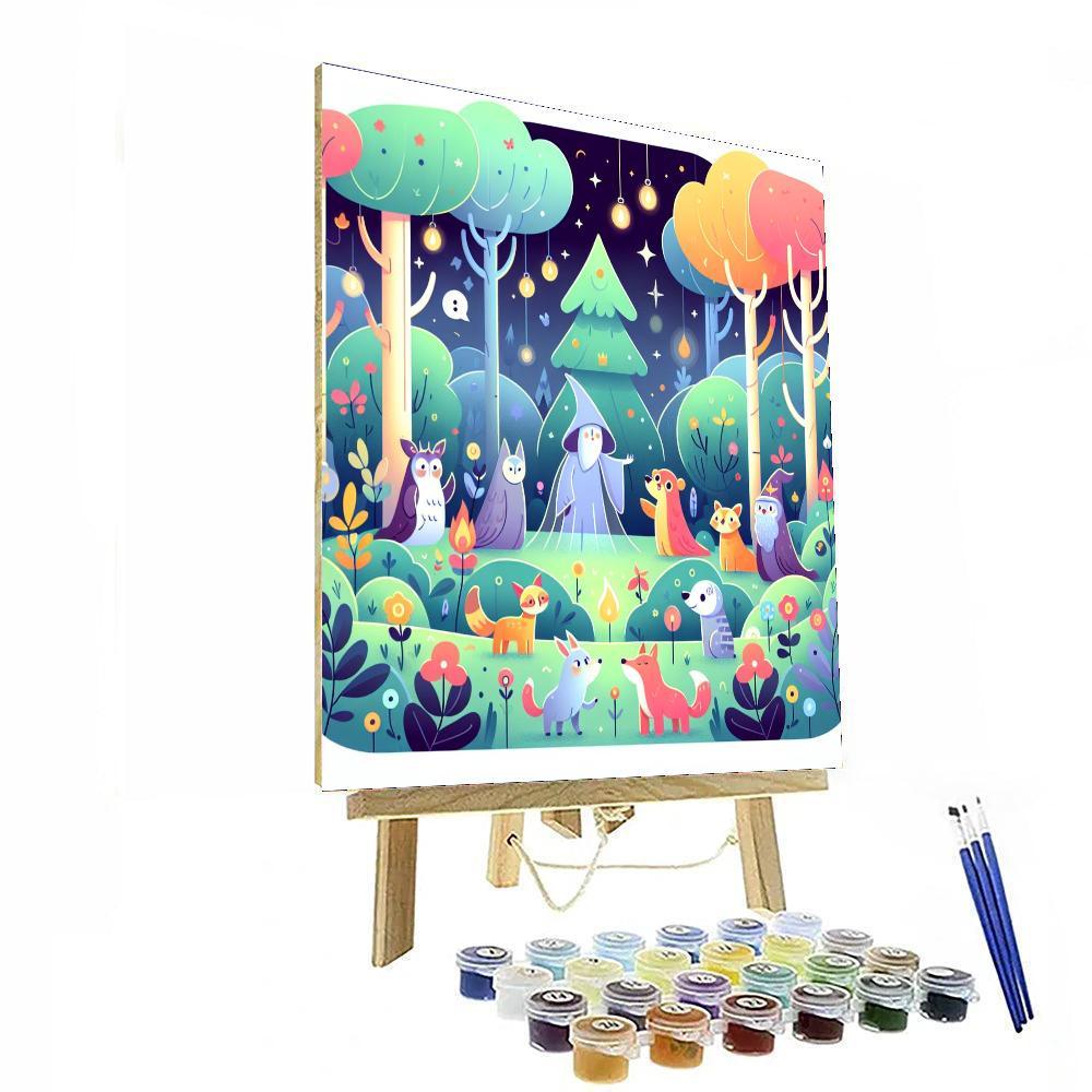 Fantasy Nature Walk DIY Paint By Numbers