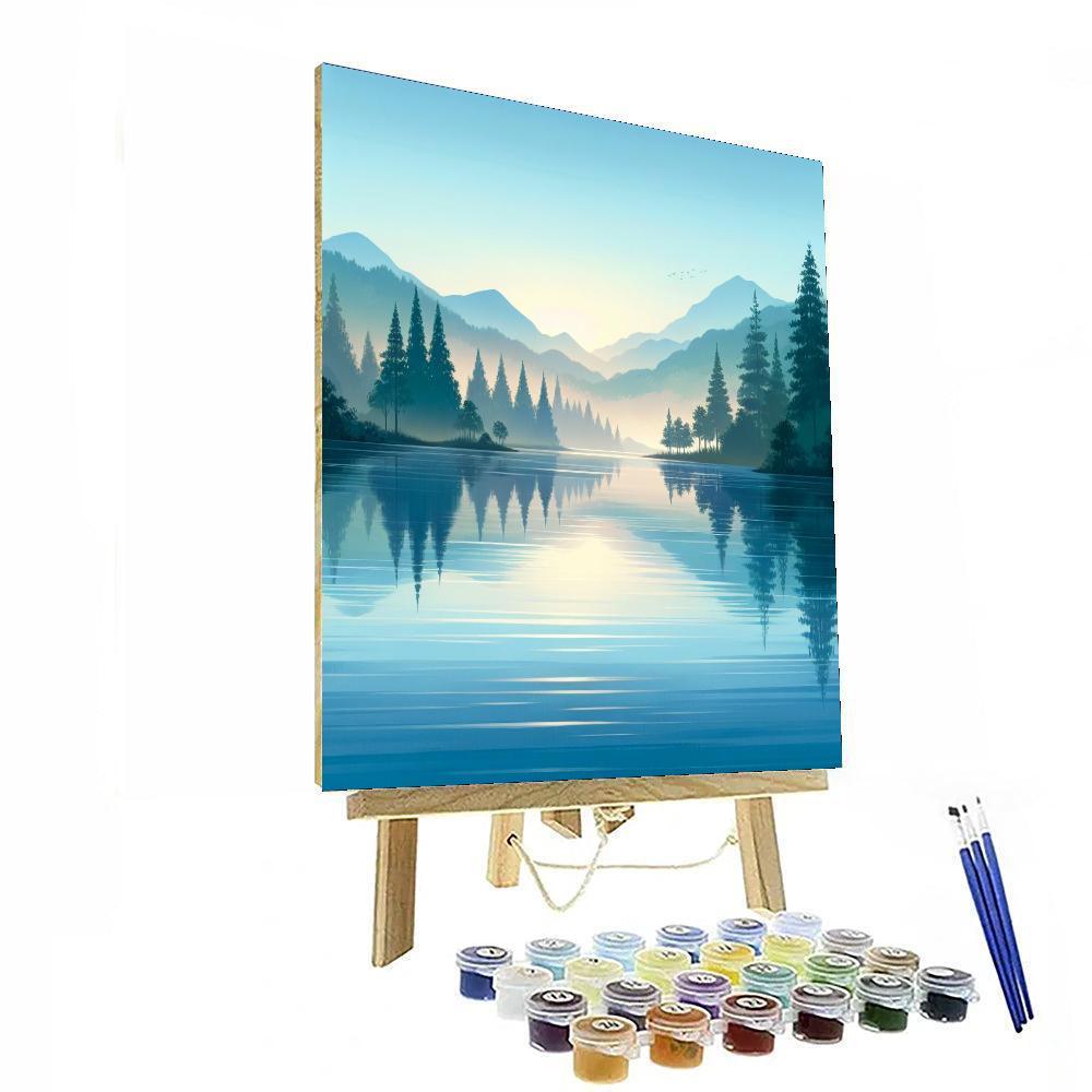 Serenity In Stillness Painting By Numbers Kit