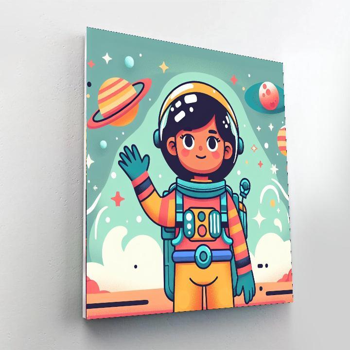 Space Explorer's Quest Numbered Painting Kits