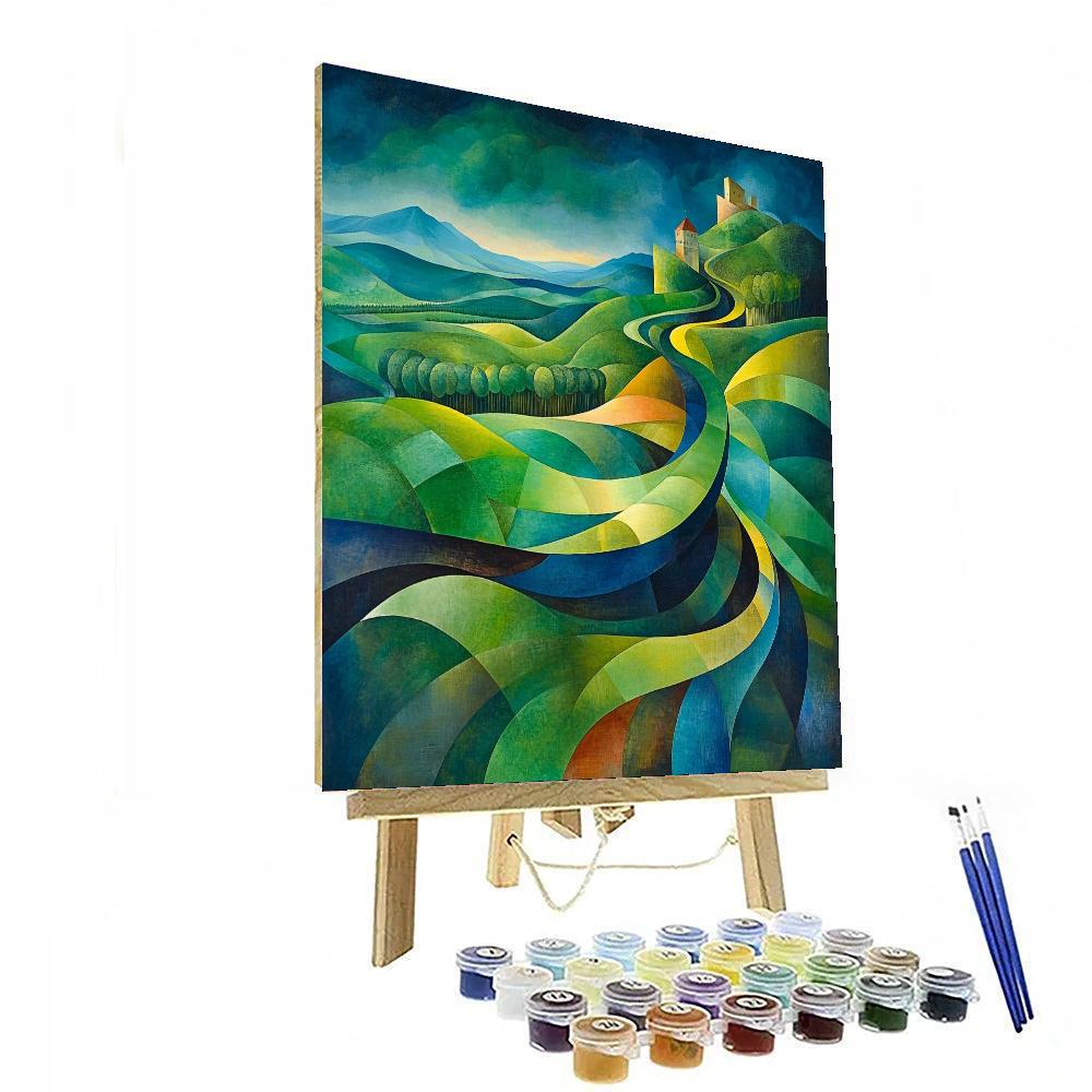 Michelangelo Inspired Dynamic Elements  Paint By Color