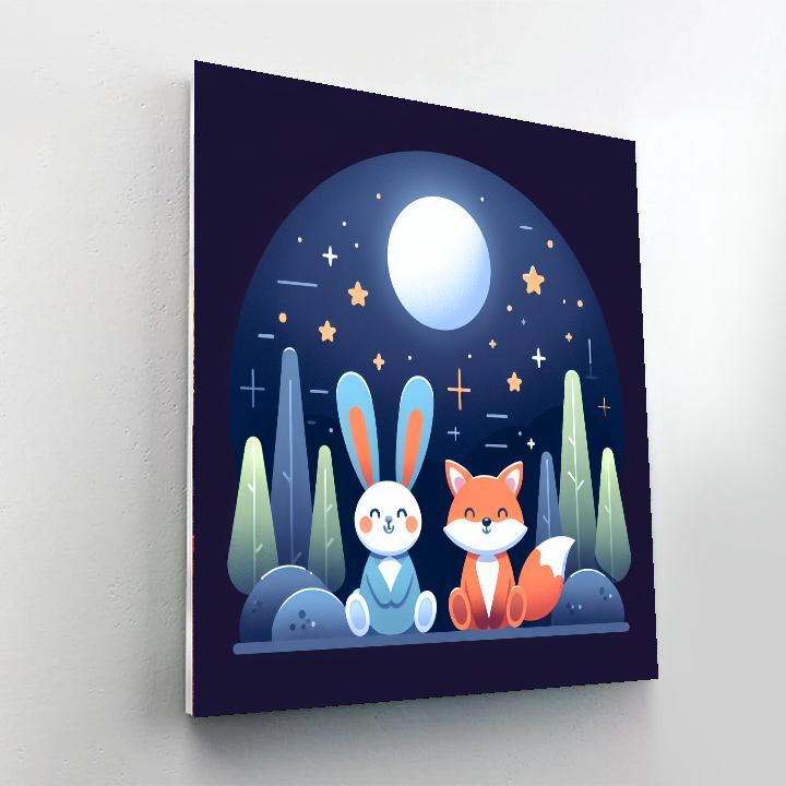 Magical Starry Adventure DIY Paint By Numbers
