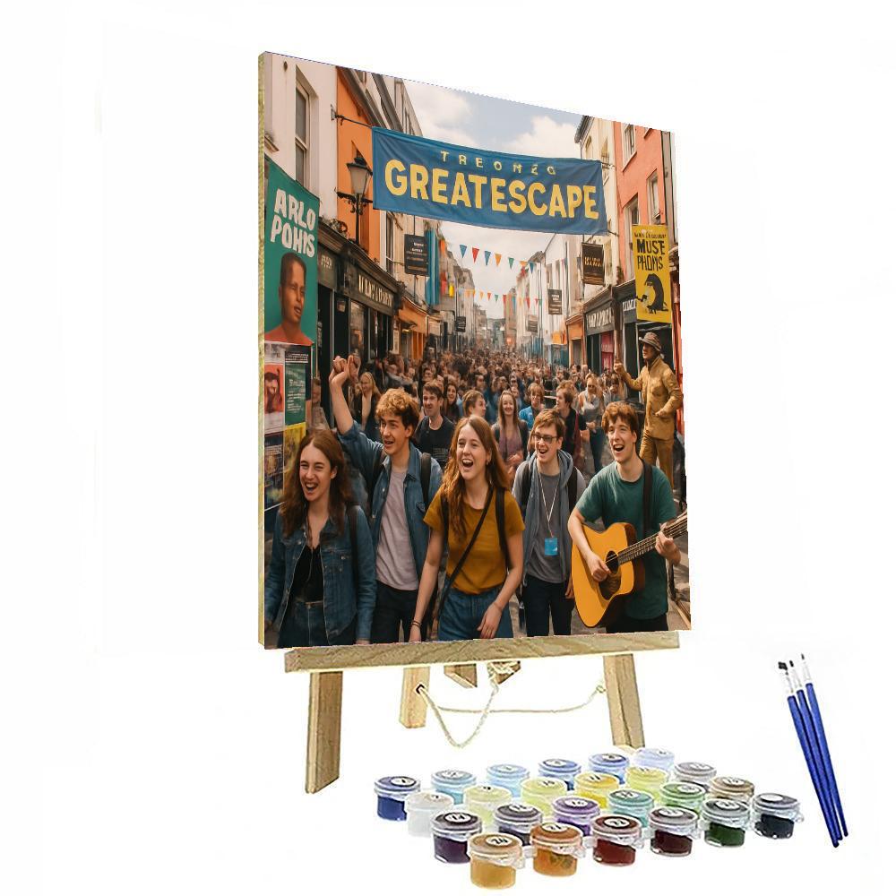 The Great Escape Festival - Brighton, England Paint By Numbers Art