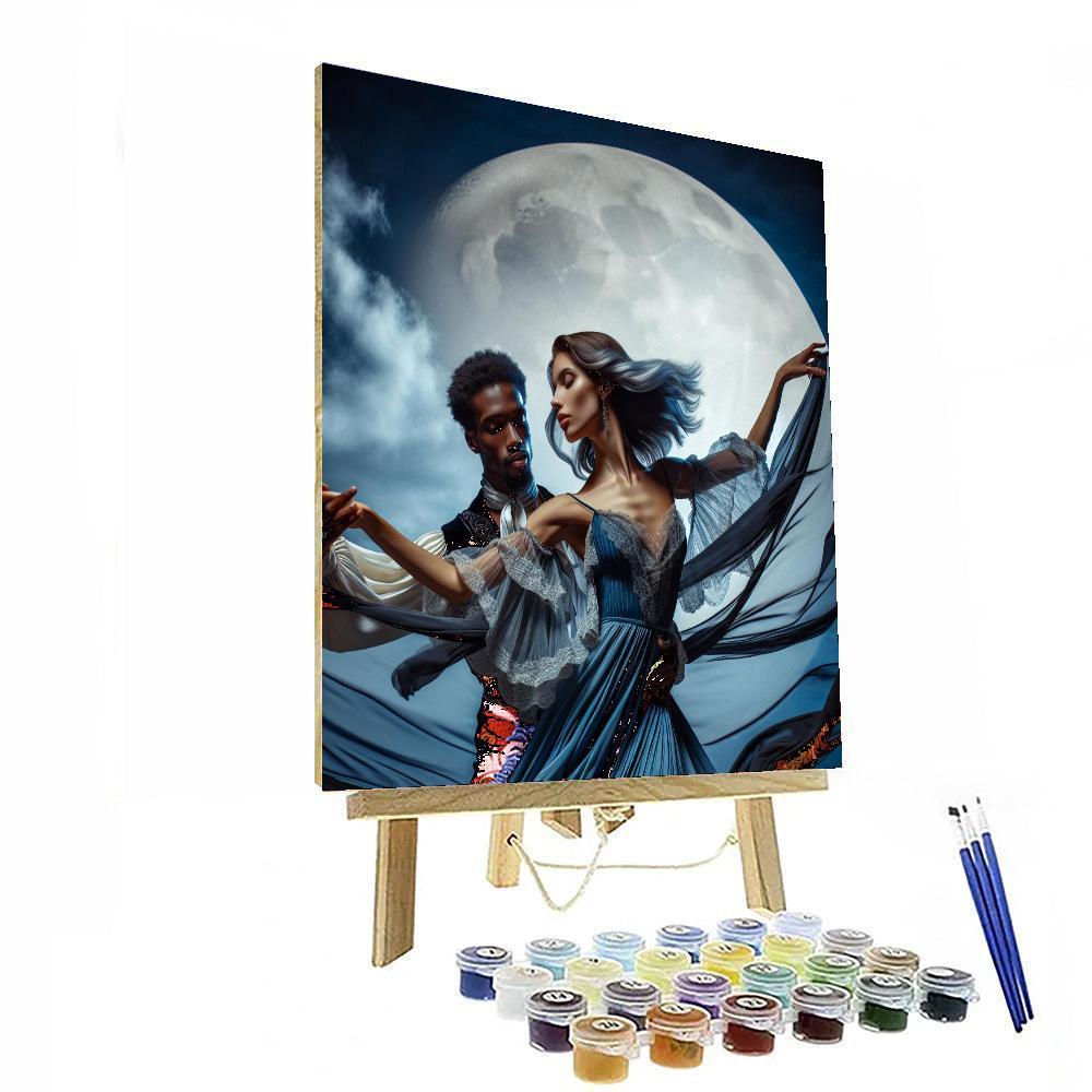 Enchanted Evening Dance Paint By Color