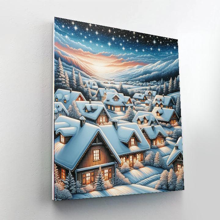 A Winter Wonderland Paint By Number
