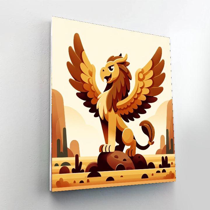Gallant Gryphon Guard Number Painting