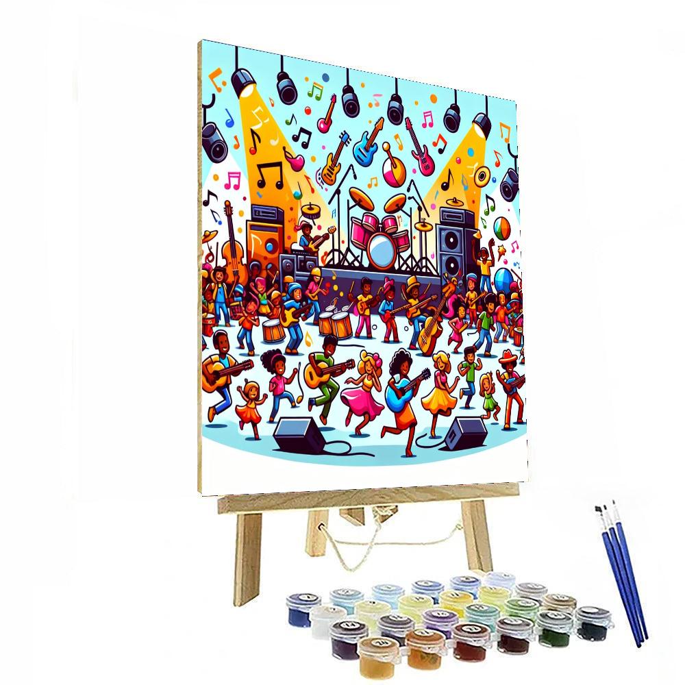 Creative Music Makers Paint By Color