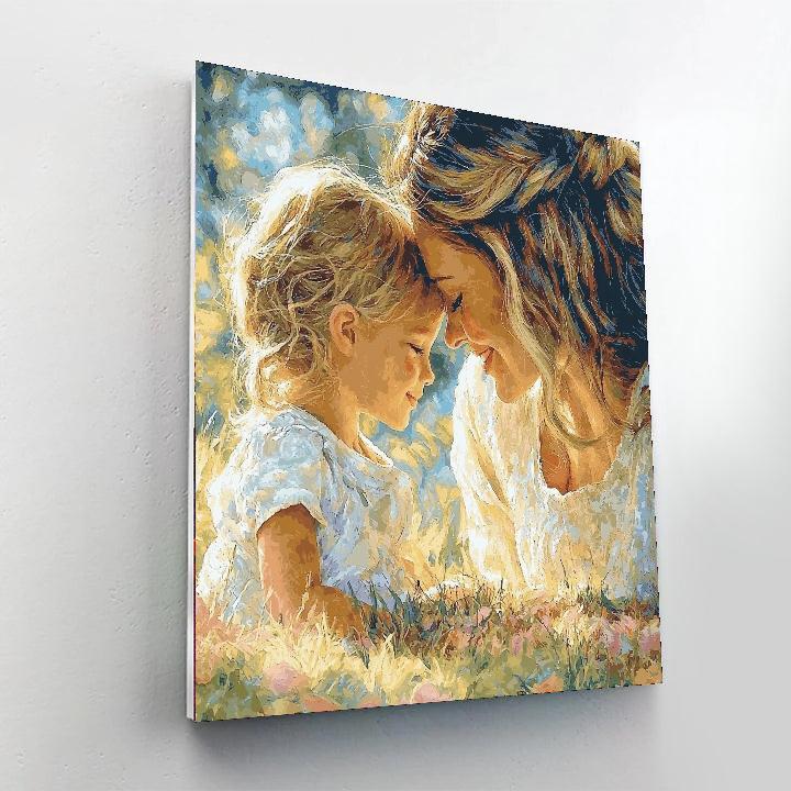 Mom’s Caring Hands Painting Number Kit