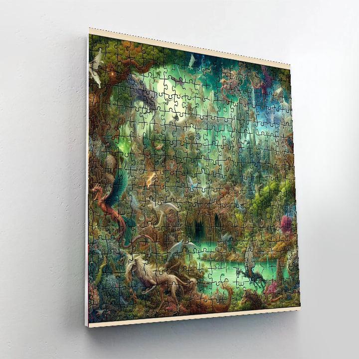 Mystic Plains Puzzle Painting Number Kit