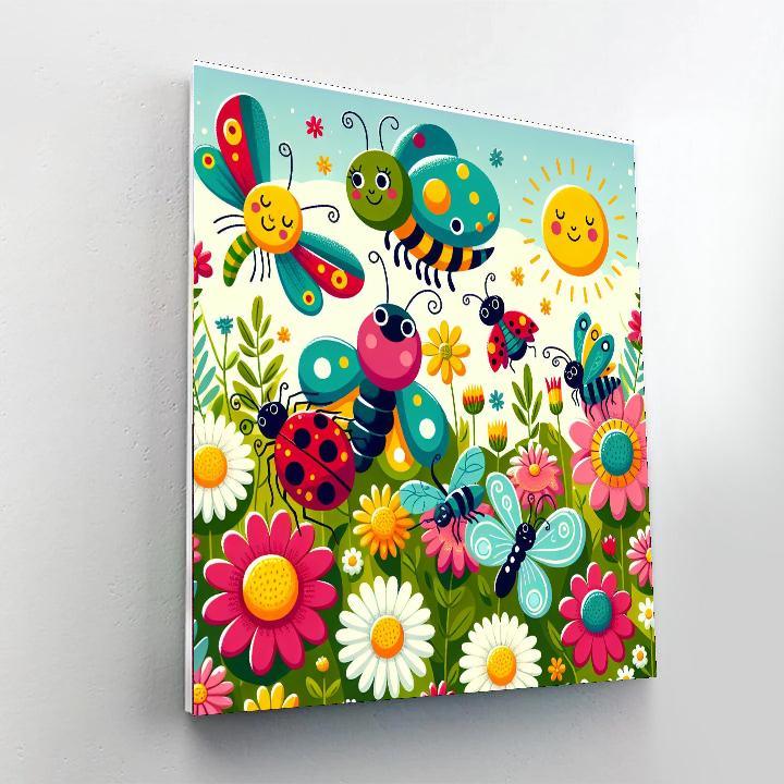 Amazing Insects Paint By Number