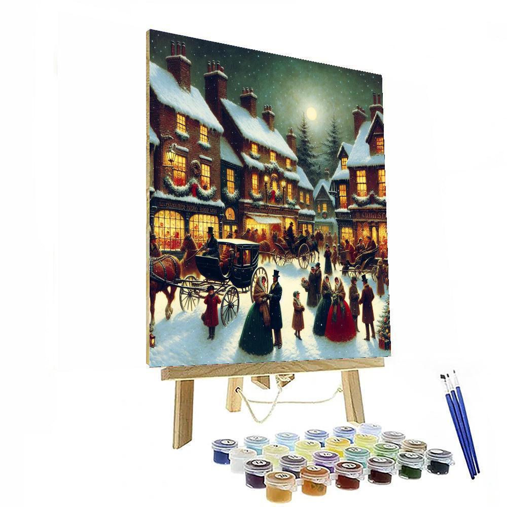 Victorian Christmas Magic Paint By Number