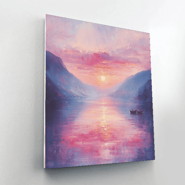 J.M.W. Turner Inspired Twilight Dreams  Paint By Numbers Kits